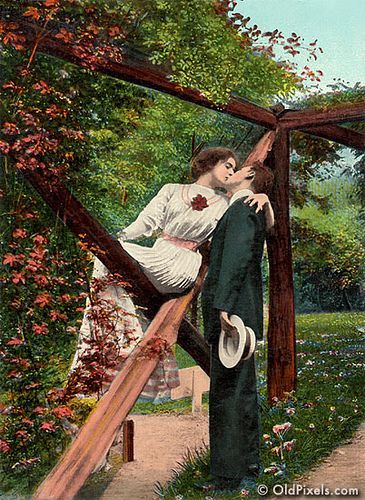 Victorian romance - 1 of 5 | Flickr: Intercambio de fotos Romance Arte, Arsitektur Kolonial, Victorian Couple, Victorian Romance, Romantic Paintings, Vintage Couples, Couple Romance, Art Of Love, Romance Art