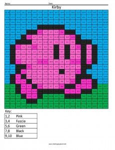 Kirby Nintendo- Addition and Subtraction Super Smash Bros Coloring Pages, Kirby Graph Pattern, Yoshi Pixel Art Grid, Yoshi Cross Stitch Pattern, C2c Mario Crochet Blanket, Fan Quilt, Super Mario Coloring Pages, Kirby Nintendo, Mario Coloring Pages