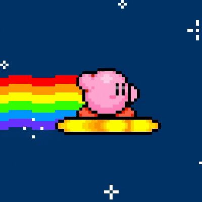 Kirby Gif, Star Gif, Walpapers Cute, Kirby Character, Pixel Animation, Arte 8 Bits, 8bit Art, Kirby Art, Nyan Cat