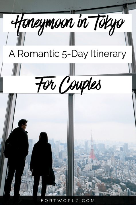 Tokyo, Japan is a great honeymoon destination, offering plenty of romantic things to do for couples as well as shopping and dining options. This Tokyo itinerary is all you need for planning a luxurious honeymoon in Japan. Click to read more.#newlyweds #couplestravel #honeymoon #honeymoontravel #romanticgetaway #tokyo #japan #japantravel #asiatravel #tokyoitinerary #travelguide #tripplanning #traveltips #thingstodo #traveldestinations Luxurious Honeymoon, Things To Do For Couples, Japan Honeymoon, Tokyo Itinerary, Best Honeymoon Destinations, Japan Travel Tips, Romantic Things To Do, Couple Travel, Best Honeymoon