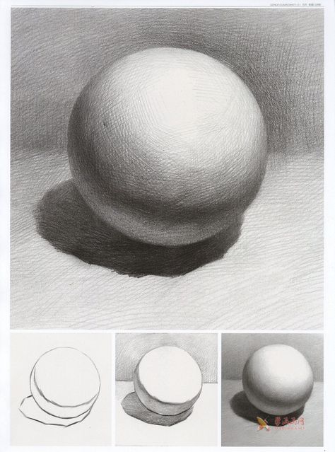 Sphere Drawing, Geometric Shapes Drawing, Basic Sketching, Shadow Drawing, Perspective Drawing Lessons, Art Lessons Middle School, Realistic Pencil Drawings, Geometric Shapes Art, Geometric Design Art