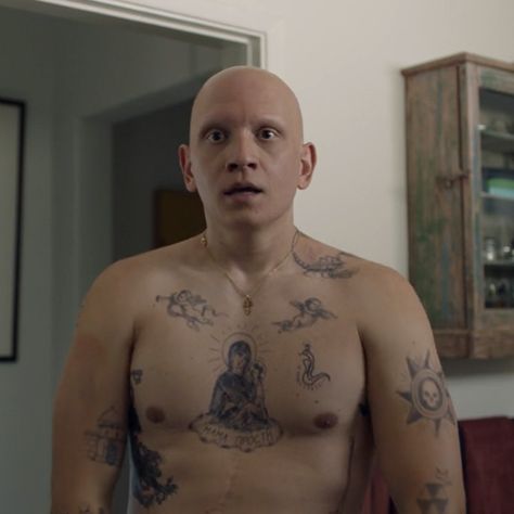 Noho Hank, Barry Hbo, Anthony Carrigan, Victor Zsasz, Bill Hader, Paul Dano, Bald Man, Bald Men, Dead Man