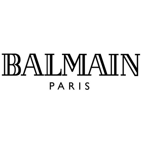 Balmain Logo, Packing Hacks Clothes, Logo Graphic Design, Clothing Brand Logos, Creative Logo Design, Fashion Logo Branding, Text Graphics, Logo Font, Famous Logos