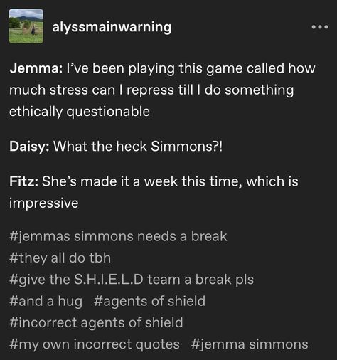 Leo Fitz, Fitz Simmons, Jemma Simmons, Daisy Johnson, Simmons Agents Of Shield, Agents Of Shield Fitz, Agents Of Shield Quotes, Daisy And Jemma Agents Of Shield, Agents Of Shield Headcanons