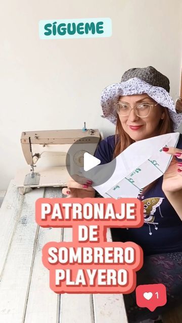 Gabriela Pérez Atelier on Instagram: "Mis lindas y lindos aqui les dejo éste patrón super útil para sombrero de adulto !
Si tienes una circunferencia cefalica de 60 cm o menos ! Te queda perfecto !
Nos vemos en la confección 
#cosienocongabrielaperez #corteycostura #corteyconfeccion #costurando #costuracreativa #tendencia #telas #modaviral #modamujer #modafeminina #accesoriostendencia #accesoriosmujer #hechoamano✔ #hechoenvenezuela #hechoconamor #aprendiendoacoser #aprendeyemprende #aprendecosturaconmigo #artesanato #artesana #videoviral #viral #parati #diseñodemodas #diseñotextil #sombreros #sombreroplayero" April 26, On Instagram, Tela