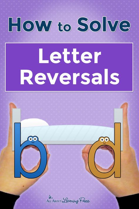 Letter reversals are a common problem. Discover four effective methods for preventing and solving letter confusion, and download this free "how to" report. Letter Reversal Worksheets, Dyslexic Students, Letter Reversals, Read Letters, Teach Reading, Reading Help, Letter Activities, Reading Instruction, Letter Formation