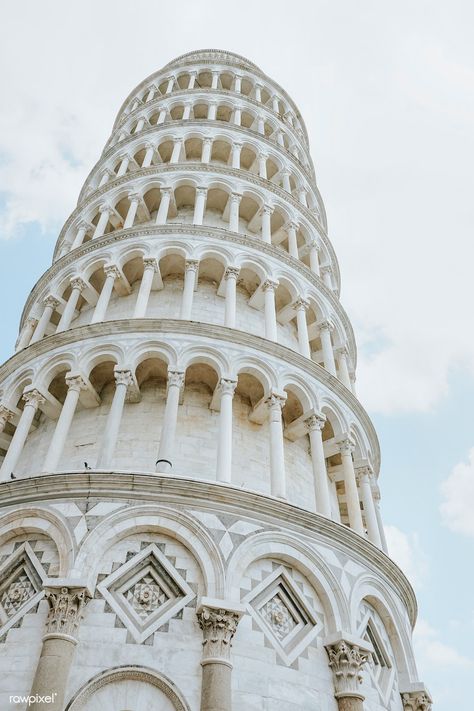 White Italy Aesthetic, Best Architecture In The World, Pisa Tower Aesthetic, Pisa Italy Photography, Italian Buildings Architecture, Leaning Tower Of Pisa Aesthetic, Sloane Hargreeves, Italian Landmarks, Italy Buildings