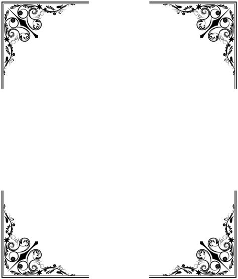 Victorian Frame Png, Gothic Frame Png, Goth Frame, Gothic Border, Victorian Border, Goth Png, Gothic Stuff, Victorian Frame, Border Png