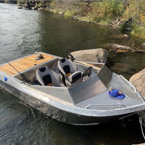 Mini Jet Boat, Small Jet Boats, Tiny Boat, Row Row Your Boat, Aluminum Boat, Jeep Rubicon, Jet Boats, Water Toys, Weekend Warrior