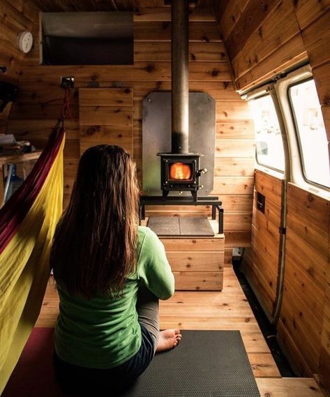 Cubic Mini Wood Stove, Mini Wood Stove, Small Wood Stove, Small Stove, Sprinter Van Conversion, Urban Interiors, Van Life Diy, Campervan Interior, Camper Van Conversion Diy