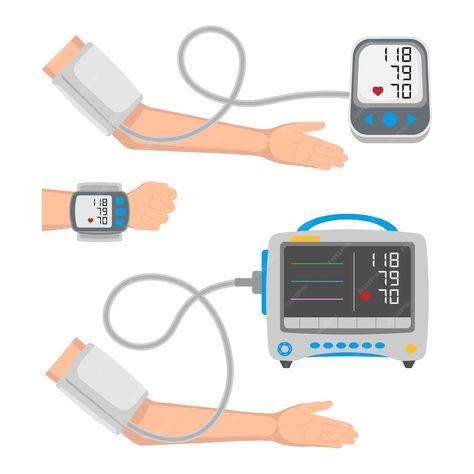 Premium Vector | Types of blood pressure monitor set Blood Pressure Monitor, Stationery Templates, Business Card Maker, Flyer Maker, Poster Maker, Card Banner, Poster Invitation, Presentation Template Free, Card Maker