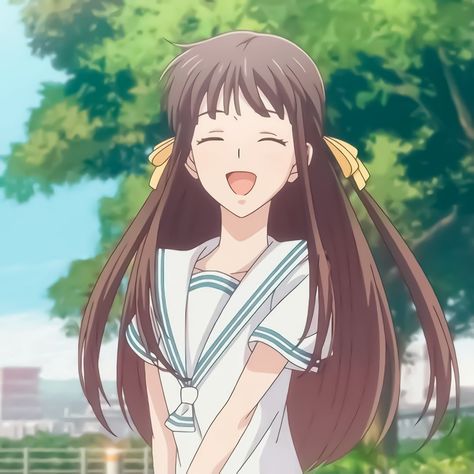 Toru Honda, Fruits Basket Quotes, 3d Kanojo, Solo Pfps, Tohru Honda, Fruits Basket Anime, Alien Stage, Anime Pfps, Anime Cover Photo