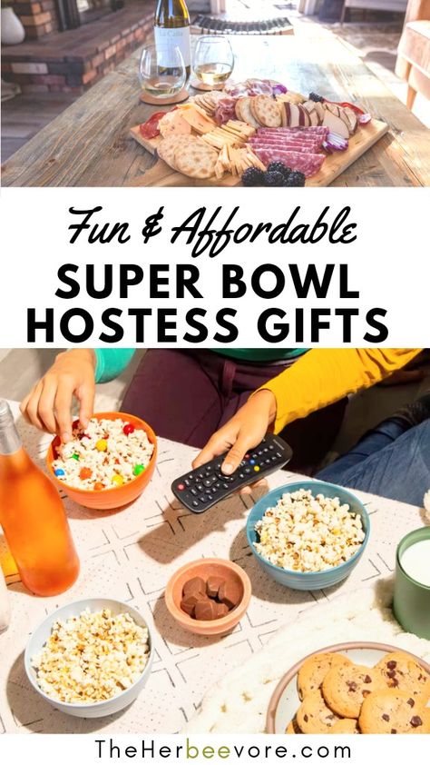 Host & Hostess Gifts for Super Bowl Party or Game Day Gathering
I always love hosting, and while I never expect my guests to bring me anything, it’s always so memorable when they do!  Here are 52 great gift ideas if you are going to someone’s home for a Super Bowl party.  Whether you’re there to watch the game or eat the food (I’m in the latter group!) these gifts make fantastic host presents they can enjoy on Game Day and beyond. These thoughtful and affordable gift ideas are better than wine. Super Bowl Gifts, Easy Entertaining Food, Vegetarian Party, Vegetarian Party Food, Party Hostess Gifts, Entertaining Food, Bbq Side Dishes, Party Dishes, Super Bowl Party