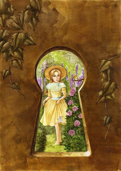 3.18.19 – The Secret Garden – Life In the Secret Place Secret Garden Book, Secret Secret, Garden Illustration, Secret Place, Garden Drawing, Garden Life, Garden Nursery, The Secret Garden, Magical Garden