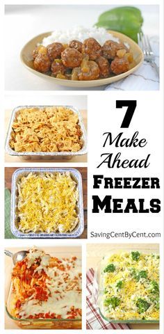 Freezer Casseroles, Freeze Ahead Meals, Casserole To Freeze, Freezer Dinners, Freezer Friendly Meals, Freezable Meals, Freezer Meal Planning, Make Ahead Freezer Meals, Healthy Freezer Meals