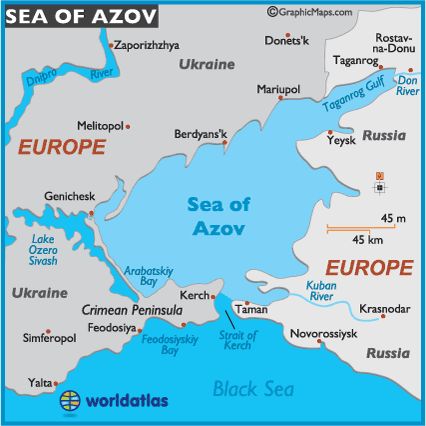 map of sea of azov Azov Ukraine, Sea Of Azov, Sea Map, Strait Of Gibraltar, Bible Topics, English Royal Family, Country Facts, Asia Map, Geography Map