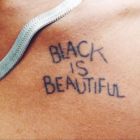 Tattoo About Strength, Dark Skin Tattoo, Girl Power Tattoo, Power Tattoo, Black Girls With Tattoos, Piercing Tattoo, Beautiful Tattoos, Black Is Beautiful, Black Tattoos