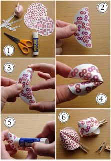 Paper Fortune Cookies, Chinese New Year Crafts, Fortune Cookies, Astuces Diy, Cookie Tutorials, Homemade Valentines, New Year's Crafts, Make Paper, Fortune Cookie