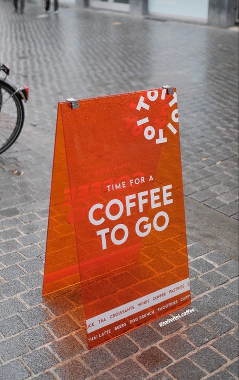 Coffee Shop Pick Up Sign, A Board Signage, Cafe Signage Design Outdoor, Acrylic Signage Design, In Store Signage, Brand Experience Activation, Price Signage, Plexiglass Sign, Unique Signage