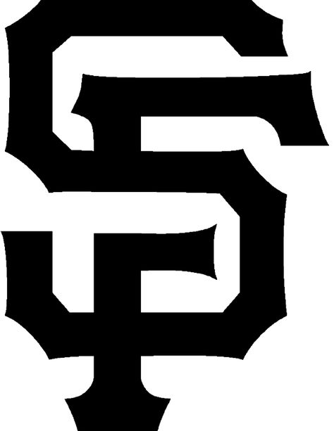 Giants Pumpkin Carving Stencil | San Francisco Giants Sf Giants Logo, San Francisco Giants Logo, Backyard Baseball, Giants Logo, San Francisco Giants Baseball, Baseball Logo, Giant Pumpkin, Baseball Pictures, Pumpkin Carvings Stencils