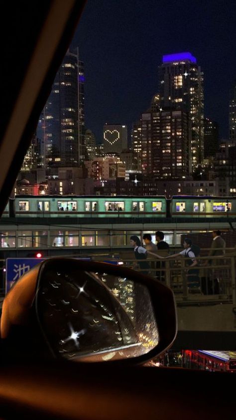 late night drive 🚙✨🌃 #aesthetic #cityaesthetic #city #japan #tokyo #train #subway #night Late Night Drive Aesthetic, Night Drive Aesthetic, Drive Aesthetic, Night Bike Ride, City Japan, Crystal City, Tokyo Night, Night Biking, Night Drive