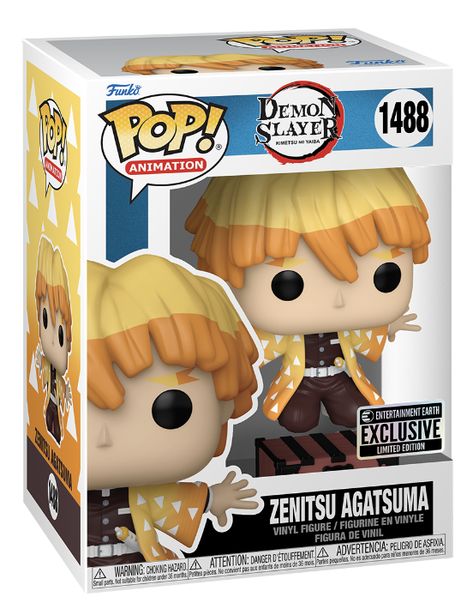 Demon Slayer Zenitsu, Игрушки Funko Pop, Figures Anime, Funko Pop Dolls, Funko Pop Collection, Pop Vinyl Figures, Pop Dolls, Arte Van Gogh, Pop Collection