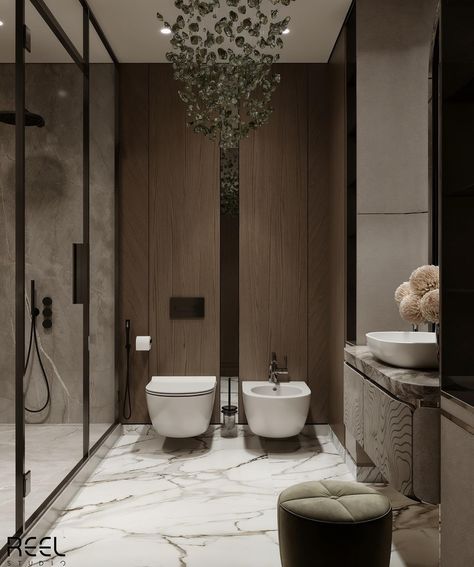 🇺🇸 Transform your bathroom into a serene sanctuary of luxury and style with inspiration from @reelstudiodesign ✨ Every detail in this bathroom is captivating, from the elegant arched mirror to the textured vanity. Each element exudes sophistication and refined taste ✨ 🇫🇷 Transformez votre salle de bain en un sanctuaire serein de luxe et de style avec l'inspiration de @reelstudiodesign ✨ Chaque détail de cette salle de bain est captivant, du miroir élégant à arc au meuble-lavabo texturé. Chaq... Luxurious Bathroom Design, Stunning Interior Design, Arched Mirror, Bathroom Design Inspiration, Stunning Interiors, To The, Luxury Bathroom, Interior Design Inspiration, Bathroom Design