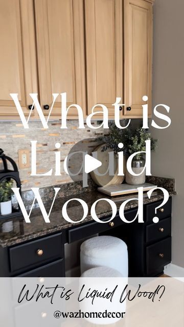 [Sponsored] Michelle | Neutral Modern Home On Instagram: 'The Most Asked Question!!! What Is Liquid Wood?? And ThereS No Sanding!!Comment Link For Products  Details Below  I Used Retique It Light Wood Color Liquid Wood On All My Projects. ItS Your Primer!  No Sanding Needed. It Gives A Wood Texture And Then You Can Stain Or Paint From There. I Stained With Either Minwax Provincial Stain (Kitchen Uppers ) Or Varathane Black Gel Stain (Kitchen #gelstainkitchencabinets Minwax Cabinet Stain Colors, Neutral Stained Kitchen Cabinets, Retique It Kitchen Cabinets, Liquid Wood Kitchen Cabinets, Minwax Provincial Stain, Black Gel Stain, Stain Kitchen Cabinets, Neutral Modern Home, Gel Stain Kitchen Cabinets