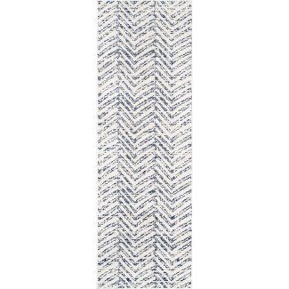 Area Rugs : Target Striped Kitchen, Herringbone Rug, Striped Area Rug, Hallway Entryway, Turkey Design, Target Rug, Geometric Area Rug, Rug Runner Hallway, Blue Ivory