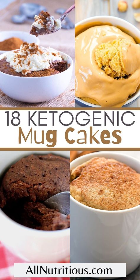 Keto Sweet Snacks, Quick Keto Dessert, Low Carb Mug Cakes, Low Carb Desserts Easy, Keto Mug, Finding Strength, Desserts Keto, Breakfast Low Carb, Mug Cakes