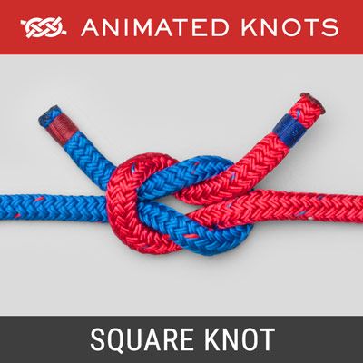 Bowline Knot | How to tie a Bowline Knot using Step-by-Step Animations | Animated Knots by Grog Marlinspike Hitch, Fiador Knot, Alpine Butterfly, Stopper Knot, Soft Shackle, Prusik Knot, Animated Knots, Lanyard Knot, Scout Knots