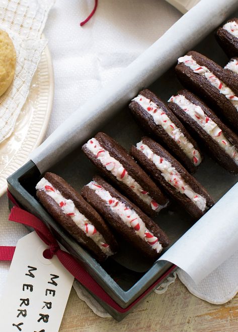 Cream Sandwich Cookies, Chunky Chocolate Chip Cookies, Potato Chip Cookies, Christmas Cookie Recipes, Jam Cookies, Crispy Cookies, Spritz Cookies, Peppermint Cookies, Soft Sugar Cookies