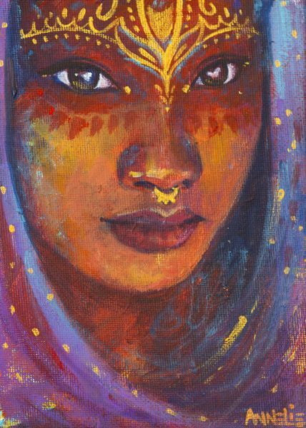 Seer Art, Magia Elemental, Painting Face, Small Canvas Paintings, Visionary Art, Spiritual Art, Indian Art, African Art, Black Art