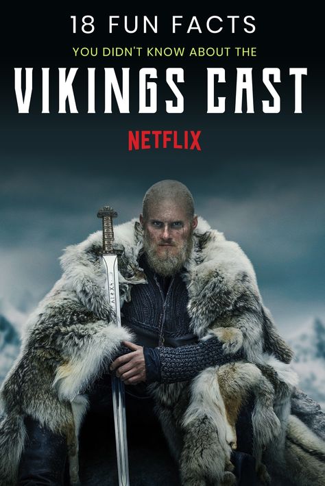 Missing your favorite characters from Vikings? So are we! The good news? Netflix is developing a spin-off called Vikings: Valhalla and we can’t wait to watch! Until then, here’s 18 shocking facts about our favorite Vikings cast members from season six! #vikings #netflixseries #vikingscast #historychannel Vikings Cast, Viking Valhalla, Vikings Valhalla, History Channel Vikings, Vikings Show, Vikings Season, Viking Series, Vikings Fan, Facts You Didnt Know