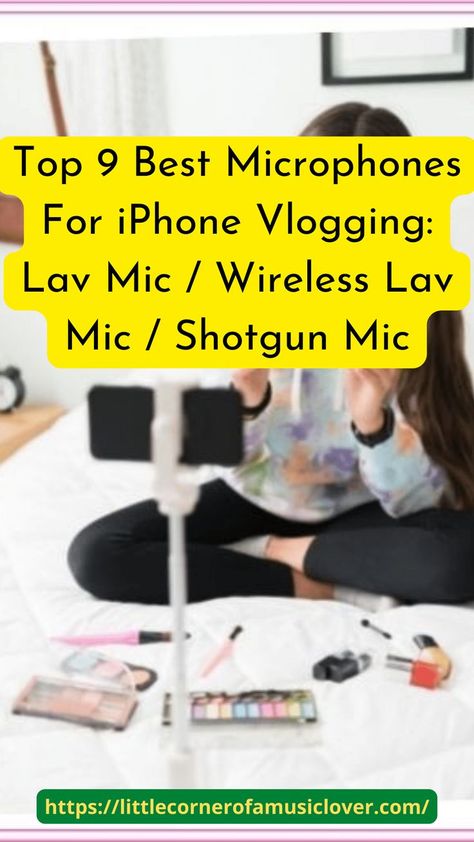 Top 9 Best Microphones For iPhone Vlogging Lav Mic  Wireless Lav Mic  Shotgun Mic Iphone Vlogging, Youtube Microphone, Vlogging Equipment, Youtube Vlogging, Making Youtube Videos, Microphones, Top Rated, Youtubers, Youtube Videos