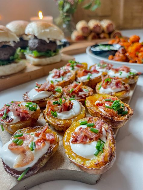 Mini Loaded Potato Skins — All Types Of Bowls