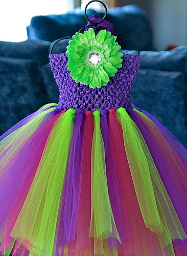 Custom you chose colors tutu dress Tutu Frocks, Princess Frock, Peacock Tutu, Princess Frocks, Diy Tutus, Tulle Crafts, Tutu Ideas, Crochet Tutu, Diy Headbands