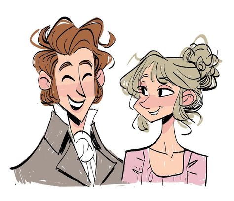 Jane and Bingley ❤️. All credits to the artist Sense And Sensibility Fanart, Jane And Bingley, Mr Bingley, Regency Books, Pride And Prejudice 2005, Mr Darcy, A Series Of Unfortunate Events, Fan Book, Period Dramas