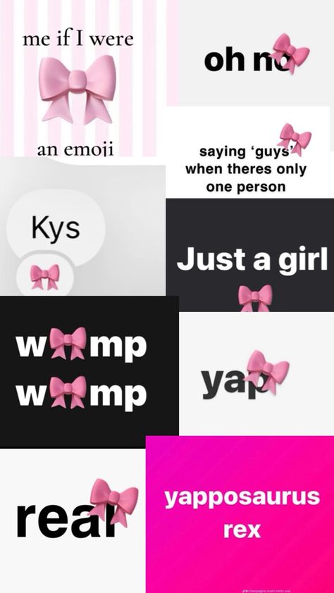 Womp Womp Wallpaper, Bow Quotes, Pink Essentials, Emoji Quotes, Asthetic Pics, Funny Quotes Wallpaper, Cute Text Quotes, T Wallpaper, Womp Womp