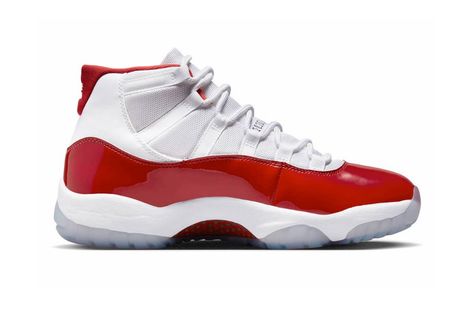 Air Jordan 11 Cherry, Jordan 11 Retro Cherry, Jordan 11 Cherry, Retro Cherry, Jordan Shop, All Jordans, Jordan Sneaker, Nike Air Jordan 11, Limited Edition Sneakers