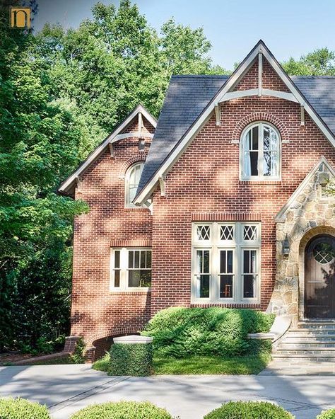 Frank G Neely on Instagram: "Today we're looking at this Tudor bungalow in Buckhead on the outside and inside. What's your favorite detail? Builder: @patrickdavey1997 Photographer: @mm_photo_inc . . . . . #neelydesign #residentialarchitecture #southernliving #luxuryarchitect #southernstyle #howtohome #newconstruction #homebuilder #homerenovation #customdesign #atlanta #atlantahomes #myatlantahomes #homedesign #architecturedesign #explore #explorepage #luxuryhomes #luxuryliving #dreamhome #homed Traditional Tudor Home Exterior, Tudor Home Exterior, Tudor Bungalow, Updated Tudor, English Tudor Homes, Tudor Homes, Tudor Home, My Granny, Secret Admirer