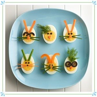 deviled egg bunnies | Tag Sale Tastes Deviled Egg Chicks, Southern Deviled Eggs, Easter Deviled Eggs, Deviled Eggs Recipe Easy, Devilled Eggs Recipe Best, Deviled Eggs Recipe Classic, Best Deviled Eggs, Deviled Eggs Easy, Deviled Eggs Classic