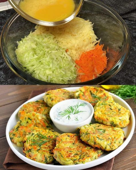 Veggie Fritters, Zucchini Carrot, Broccoli And Potatoes, Potato Cutlets, Hearty Vegetable Soup, Potatoes And Carrots, Potato Fritters, Carrots And Potatoes, Healthy Vegetables