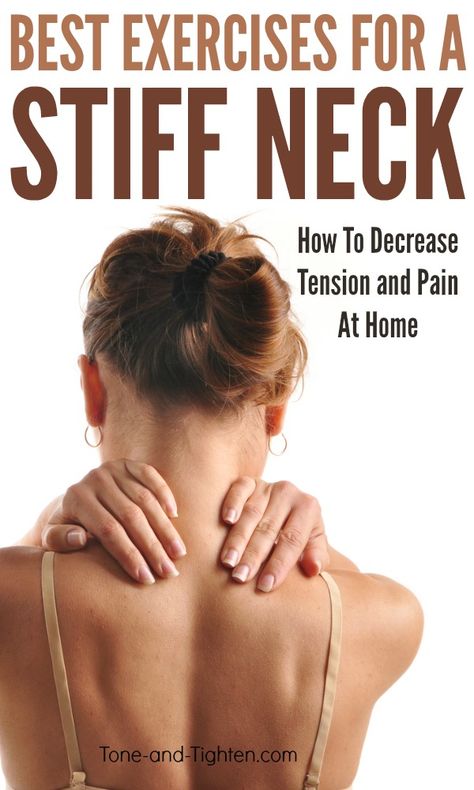 Stiff Neck Exercises, Neck Pain Exercises, Neck And Shoulder Exercises, Sore Neck, Muscle Knots, Doctor Of Physical Therapy, Neck Relief, Physical Therapy Exercises, Back Stretches For Pain