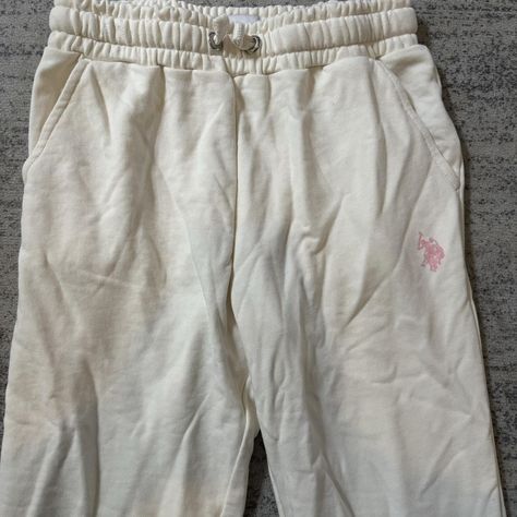 Polo Ralph Lauren white & pink sweatpants
Size 9-10... - Depop Pink Tracksuit, White Tracksuit, Pink Sweatpants, Lauren White, Tracksuit Set, School Outfit, Minimalist Outfit, Gym Outfit