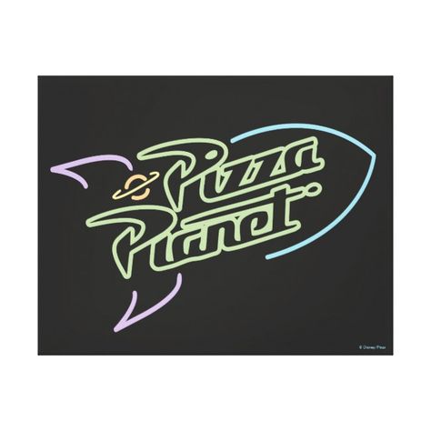 Vintage Disney Posters, Posters Amazon, Pizza Life, Planet Logo, Posters Uk, Boy Bedrooms, Disney Attractions, Pizza Planet, Graphic Background