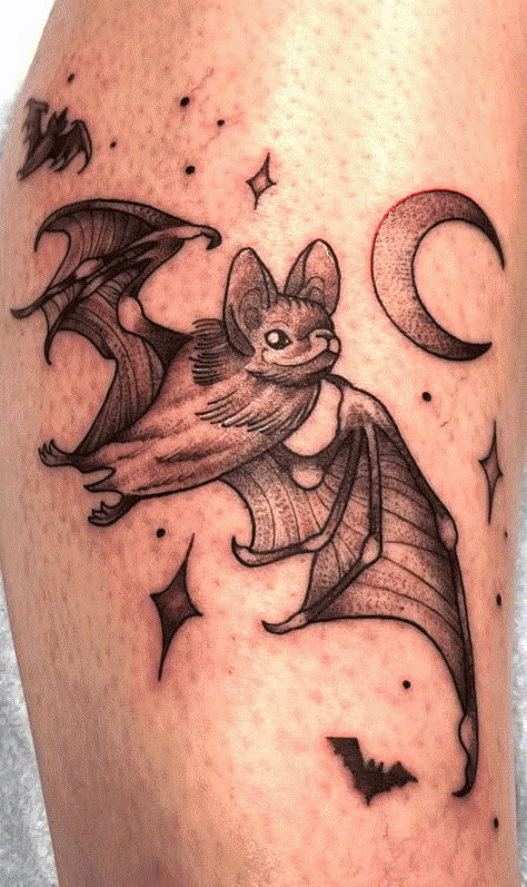 Bat Chest Piece, Tattoo Ideas Bat, Bat Tattoo Flash, Ozzy Bat, Fruit Bat Tattoo, Bat Tattoo Design, Bat Tattoo Ideas, Bat Tattoos, Bats Tattoo Design