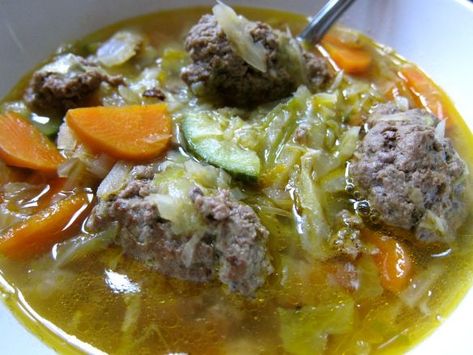 Liver Soup, Liver Meatballs, Soup Dishes, Soup Dish, Monthly Meal Planning, Paleo Beef, Beef Liver, Low Carb Paleo, Cabbage Soup