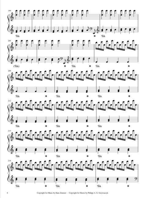 Free Sheet Music, Interstellar, Piano Sheet Music, Piano, Sheet Music, Music