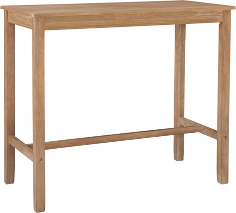 Wilcox Bar Table - Acacia Wooden Bar Table, Bar Height Dining Table, Patio Bar Table, Organized Desk Drawers, American Signature Furniture, Bar Height Stools, Value City Furniture, Wood Bar Stools, Patio Bar